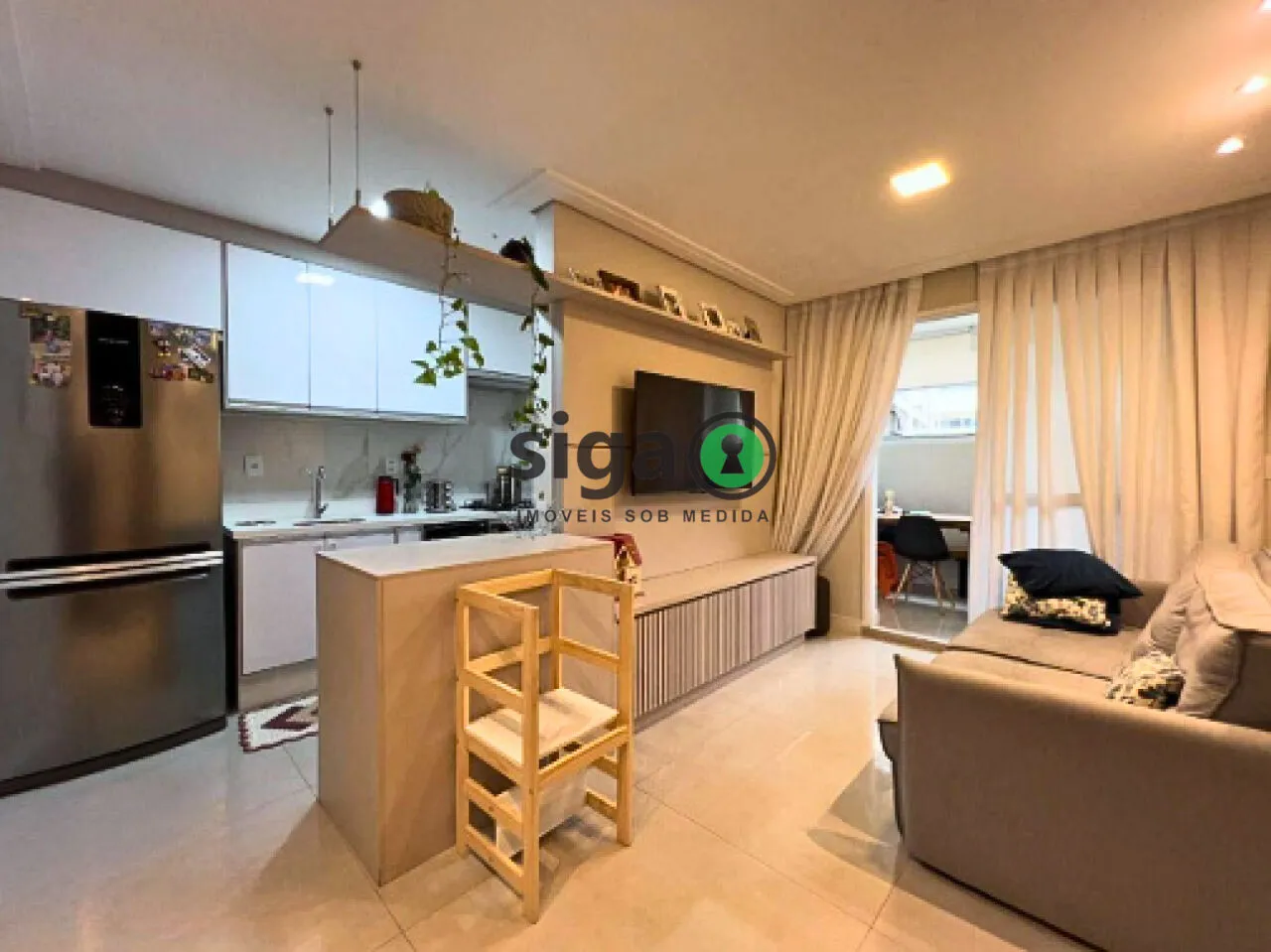 Foto do imóvel Apartamento à venda, com 68m2 e 2 dormitórios, no Brooklin.