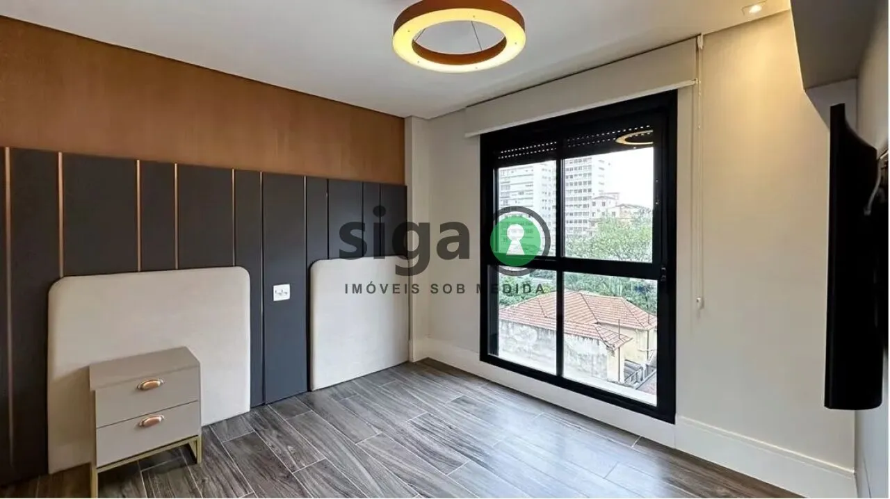 Imagem Apartamento duplex com 110m² sendo 2 quartos, 2 banheiros e 2 vagas - Jardins - São Paulo/SP