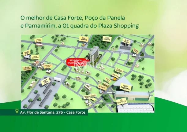 Imagem Oportunidade no PARNAMIRIM: 94,03m², 03qts, 01suite, 02vagas...