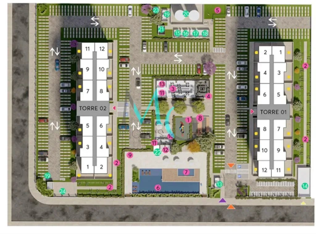 Imagem Apartamento à venda 2 Quartos 35.36M² Triagem Rio de Janeiro - RJ | Reserva Redentor - Fase 2