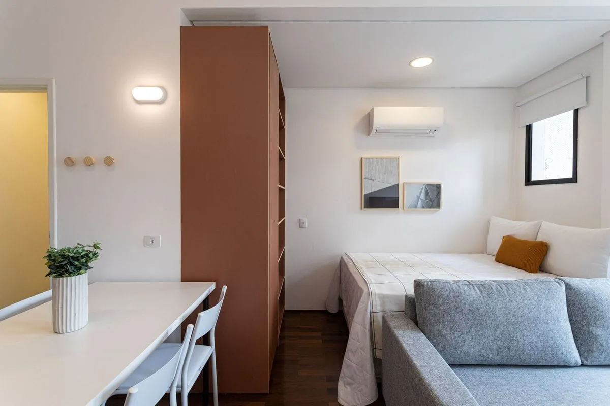 Imagem Apartamento com 1 Quarto para alugar, 27m² - Santa Cecília