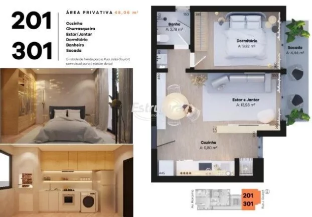 Imagem Belissimo Residencial de ambiente moderno próximo da UFSM