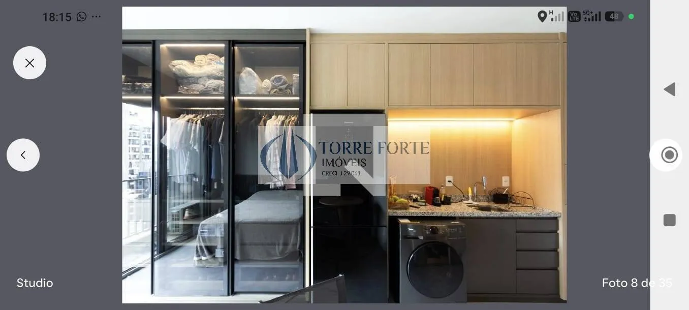 Imagem Ótimo apartamento, 25 m² mobiliado, bem localizado na Vila Nova Conceição