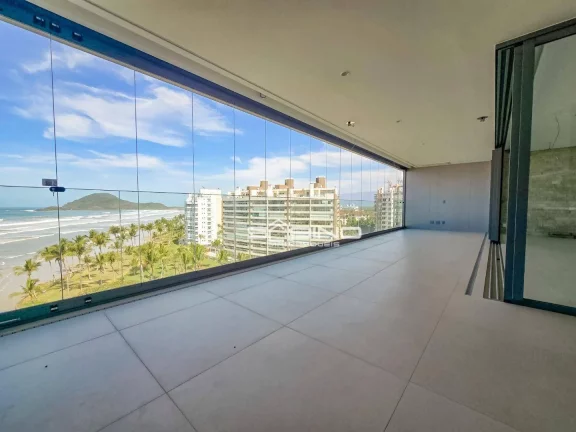 Imagem Apartamento pé na Areia frontal à Venda, com 4 suítes 208m² - 3 vagas, Riviera de São Lourenço Bertioga SP