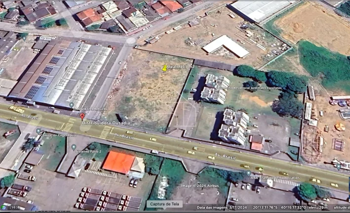 Imagem Terreno na Avenida Brasil 3.353 metros Novo Horizonte, Serra
