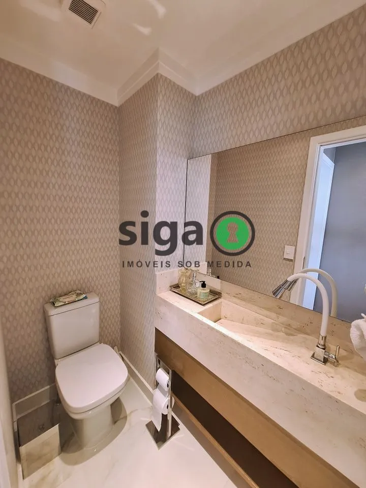 Imagem Apartamento à venda de 171 m² com 3 suítes, 3 vagas e lazer completo no Cristais da Terra