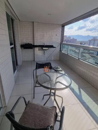 Imagem Apartamento com 2 suítes à venda, 82 m² por R$ 598.000 - Vila Guilhermina - Praia Grande/SP