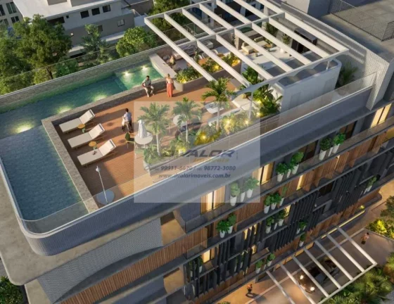 Imagem Vendo Flats de 20 m² a 23 m², no Jardim Oceania