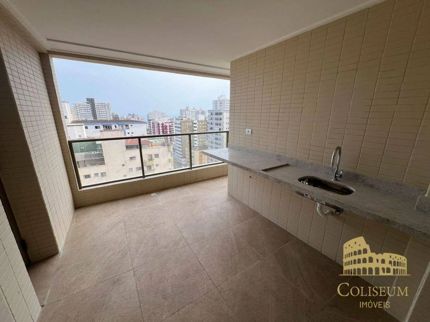 Imagem Apartamento à venda, 119 m² por R$ 1.370.000,00 - Canto do Forte - Praia Grande/SP