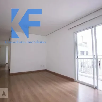Imagem Apartamento confortável com 63m² no 1° andar, sendo 2 dormitórios, sala ampla com varanda gourmet, linda cozinha planejada,