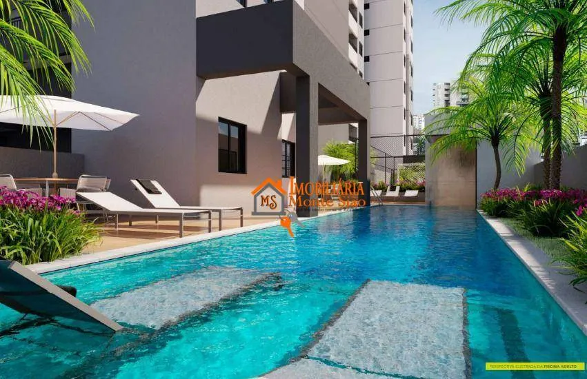 Imagem Apartamento com 2 dormitórios à venda, 58 m² por R$ 527.843,00 - Centro - Guarulhos/SP