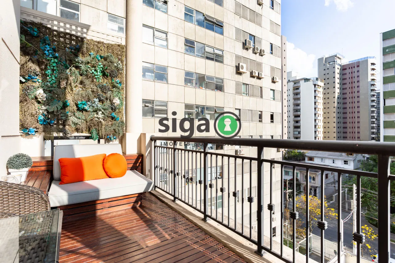 Imagem APARTAMENTO DUPLEX MOBILIADCO COM 2 QUARTOS SENDO SUITES EM MOEMA PASSAROS