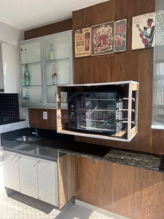 Imagem Apartamento de 3/4 com suíte e Closet, varanda com cortina de vidro