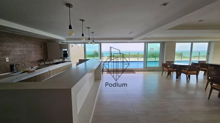 Imagem Apartamento de Porteira fechada á beira mar com varanda/sacada em Formosa/Cabedelo- AP2518