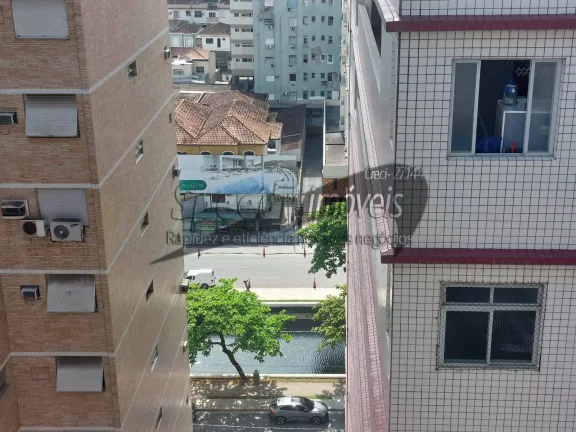 Imagem Apartamento em Santos, na orla da praia 2 dormitórios