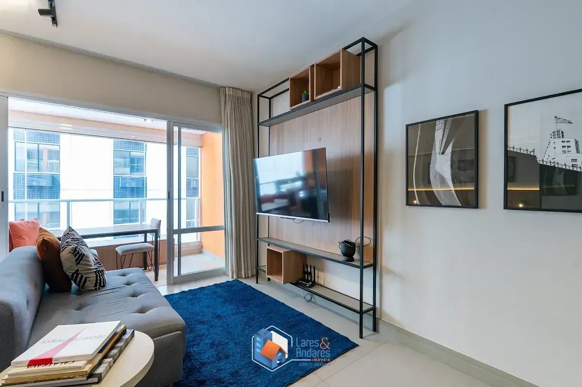 Imagem Studio para venda em Campo Belo com 1 quarto, 45m²