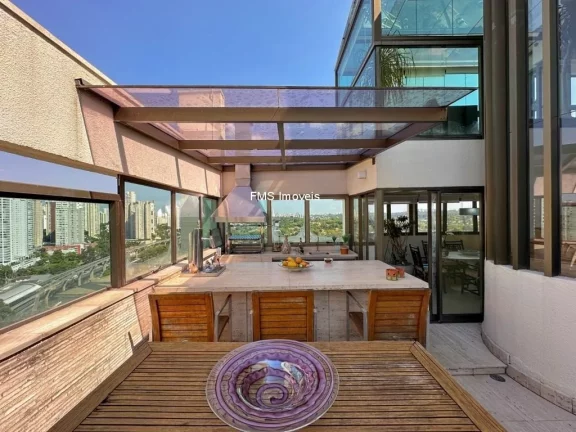 Imagem Imperdível: Apartamento à venda no Brooklin Paulista, São Paulo-SP, 3 quartos, 3 suítes, 3 salas, 4 banheiros, 4 vagas, 240m².