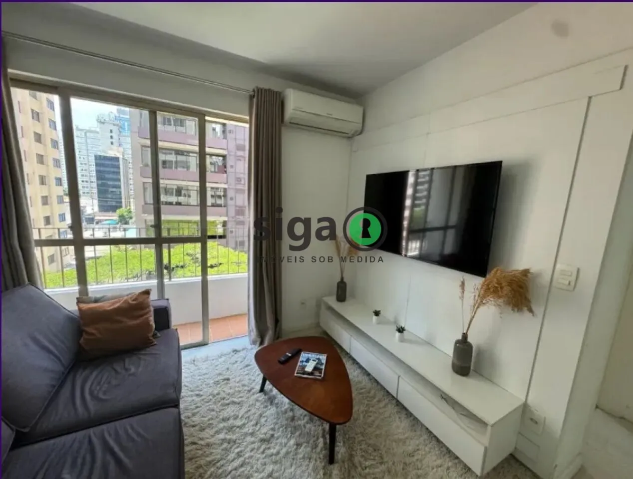 Foto do imóvel Apartamento com 1 quarto, 1 banheiro e 1 vaga, com 47m² - Itaim Bibi - São Paulo/SP