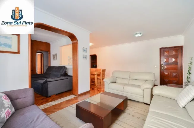 Imagem Apartamento à Venda No Campo Belo Com 2 Dormitórios Sendo 1 Suíte e 2 Vagas