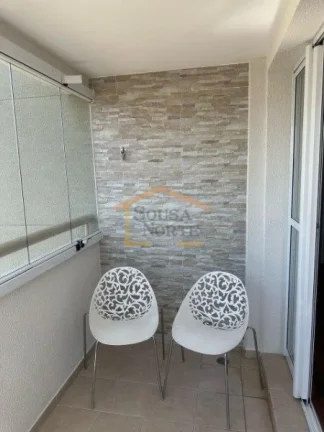 Imagem Apartamento 96m², bem distribuído, 3 dormitórios, sendo 1 suíte, 3 banheiros, sala ampla, sacada...