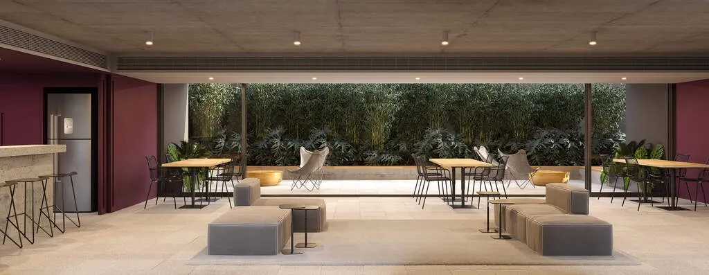 Imagem A ideia de viver em contato com a natureza no meio de São Paulo foi a principal inspiração para o...