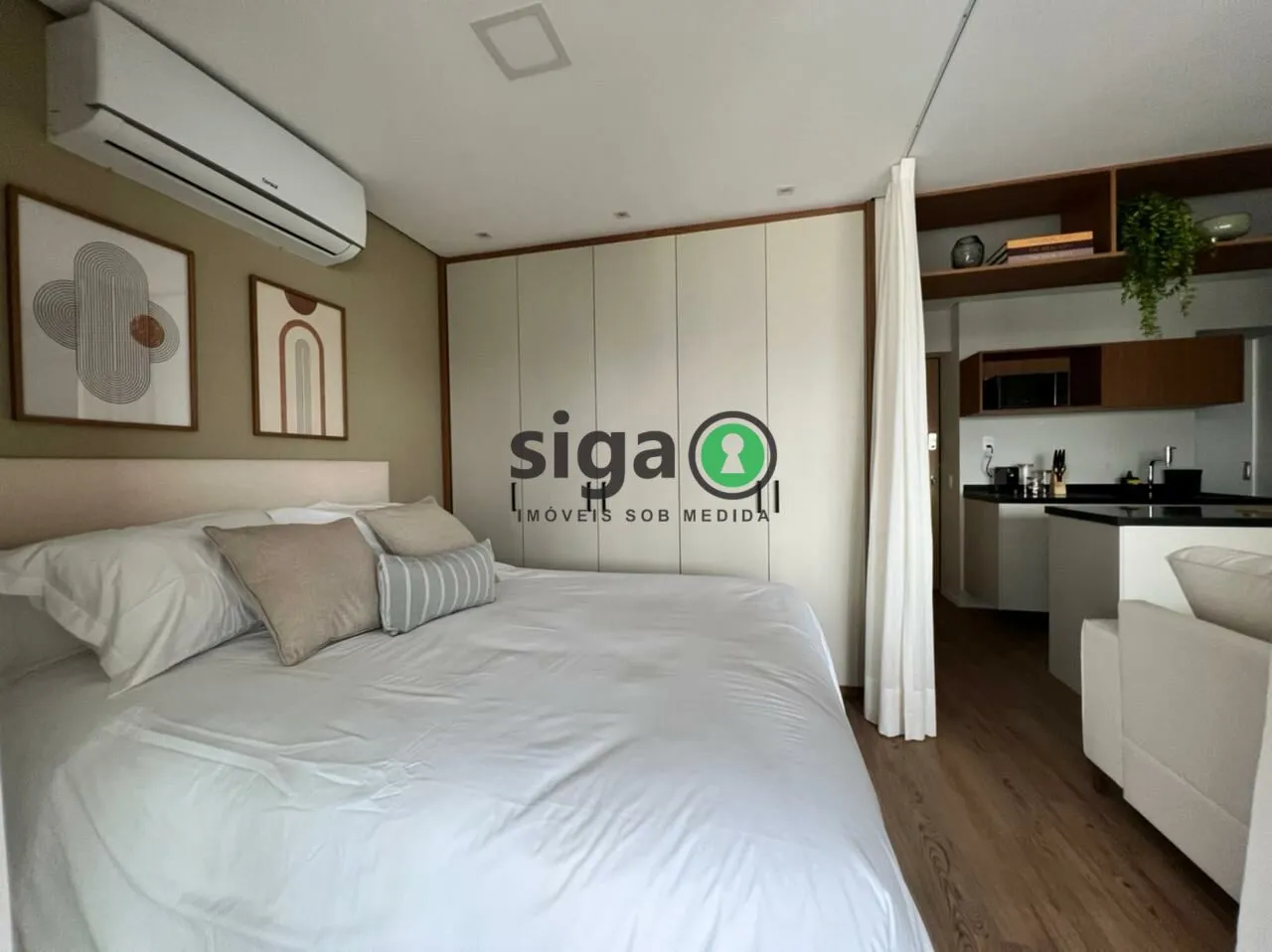 Imagem Apartamento Studio na Vila Nova Conceição com 1 quarto