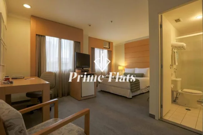 Imagem Flat disponível para venda no Hotels Congonhas by Atlantica, com 29m², 1 dormitório e 1 vaga de garagem