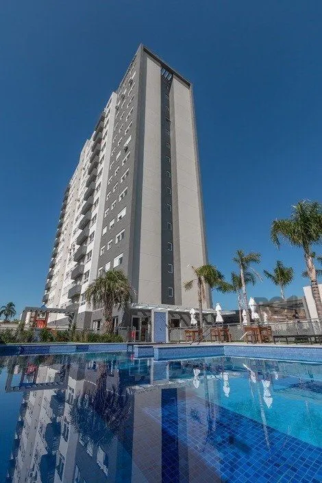 Imagem 2D com suite e infra completa.