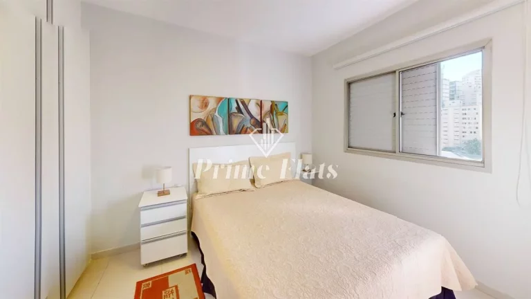 Imagem Flat disponível para locação no Royal Ibirapuera Park, com 42m², 1 dormitório e 1 vaga