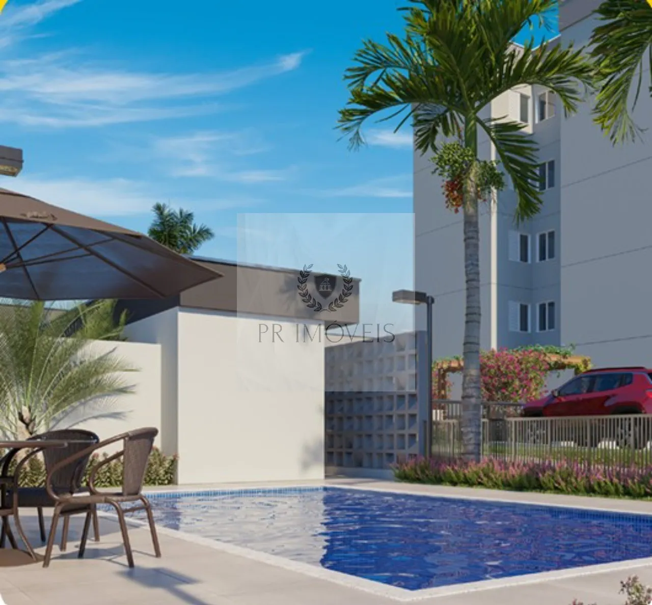 Foto do imóvel Apartamento à venda em Araraquara-SP, Cidade Jardim: 2 quartos, 1 sala, 1 vaga, 41,05 m². Aproveite!
