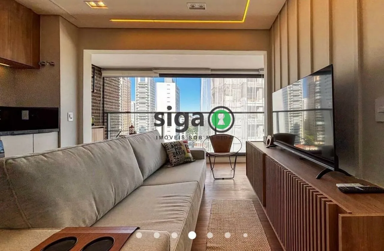 Imagem Apartamento com 50m², 1 suíte no Jardim América Mobiliado, 1 vaga