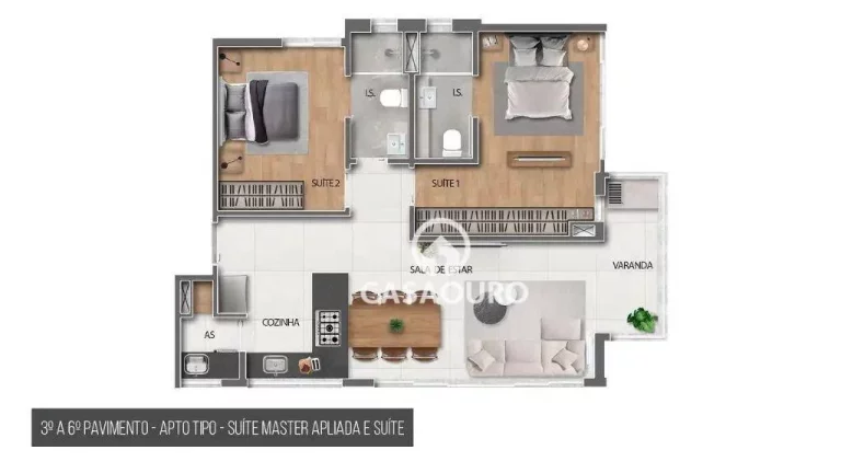 Imagem Apartamento com 2 quartos à venda, 71 m² - Sion - Belo Horizonte/MG.