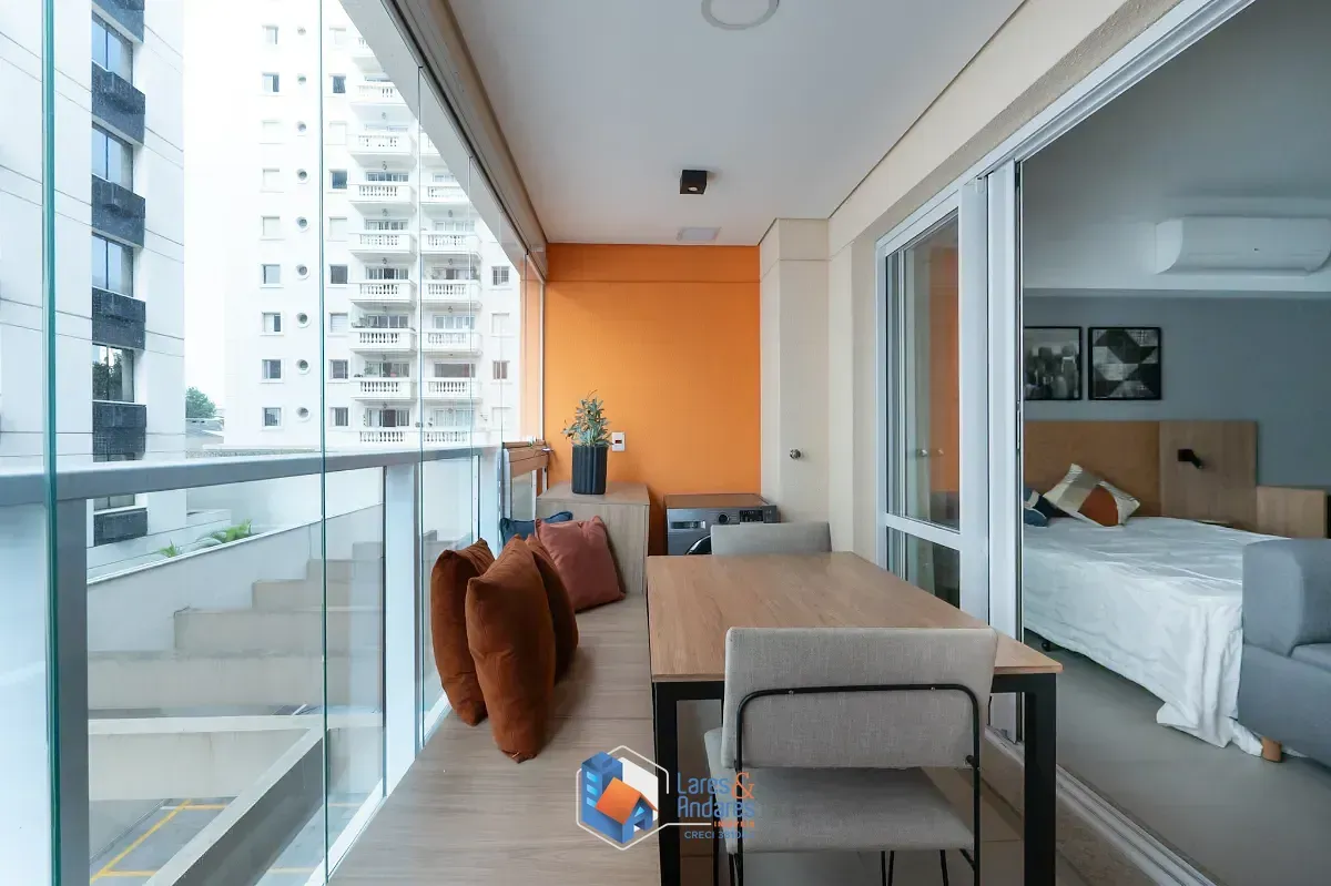 Imagem Studio para venda em Campo Belo com 1 quarto, 45m²