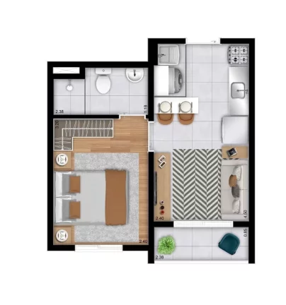 Imagem Apartamento à venda no bairro Brás - São Paulo/SP