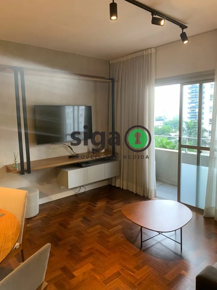 Foto do imóvel Apartamento com 72m², Mobiliado, 2 quartos, 1 vaga na Vila Olímpia para Locação