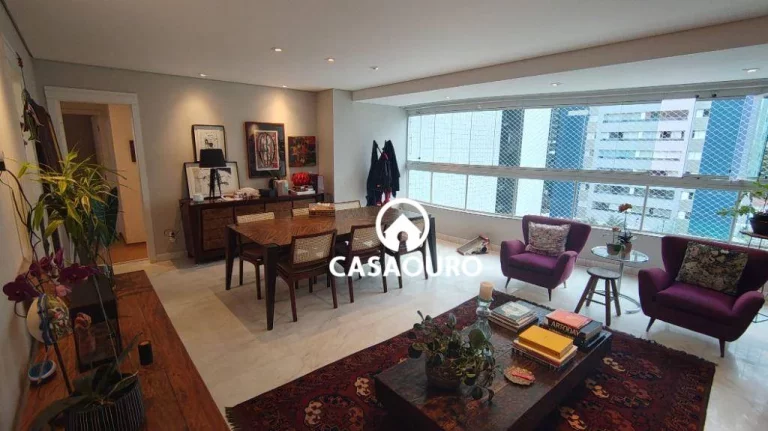 Imagem Apartamento com 4 quartos à venda, 127 m² por R$ 2.060.000 - Funcionários - Belo Horizonte/MG