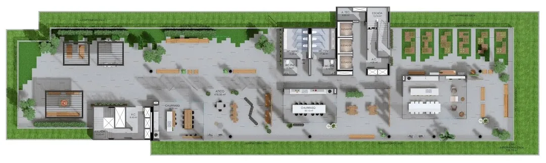 Imagem Studio à venda com 2 quartos , 37m² em Trindade Florianópolis