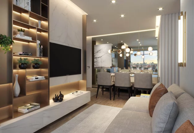 Imagem Apartamento na Mooca 54 M², 2 Dormitórios (1 Suíte), Lazer Completo ao Lado do Metrô Bresser