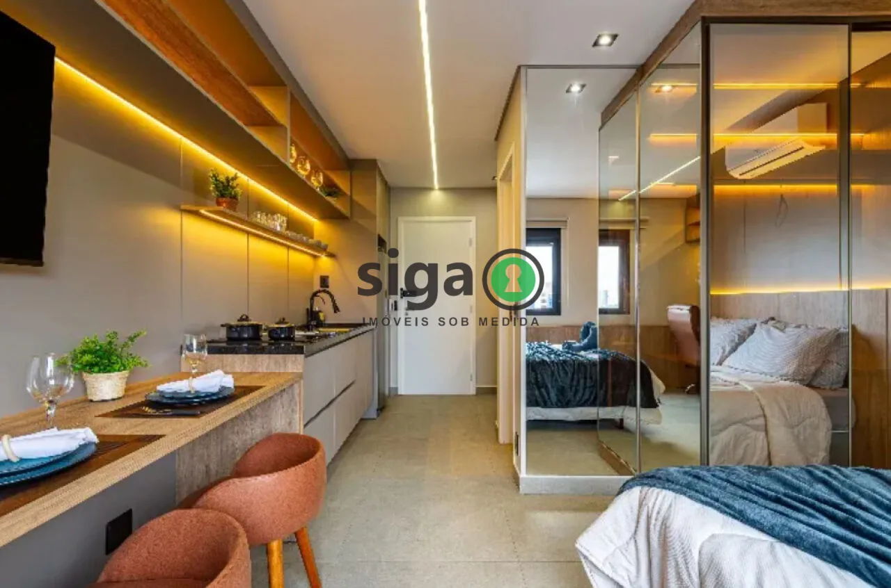 Imagem Studio mobiliado de 25m² à venda na Vila Olímpia