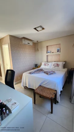 Imagem Apartamento de 2 quartos em condomínio no bairro Buraquinho, Lauro de Freitas-BA: 88m², 1 suíte, 2 salas, 2 banheiros, 1 vaga.