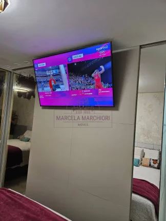 Imagem Ap 2 quartos, suíte, porteira fechada, vista pro mar, lazer completo, 1 vag