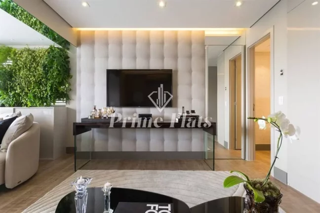 Imagem Flat disponível para venda no Condomínio Cosmopolitan High Garden, com 58m², 1 dormitório e 1 vaga