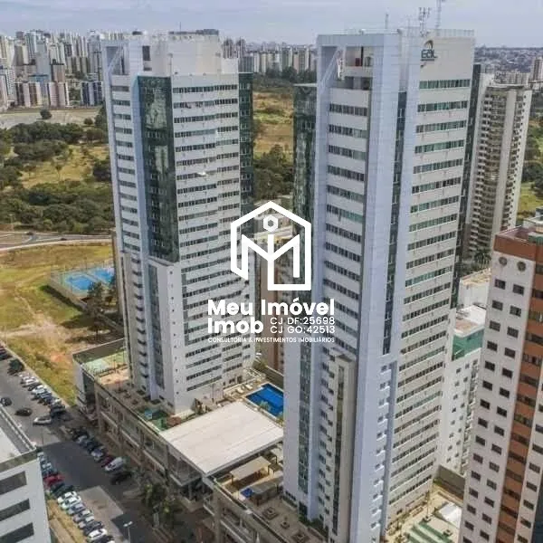 Imagem Apartamento 1 Quarto 1 Vaga 44m² Vista Livre Águas Claras