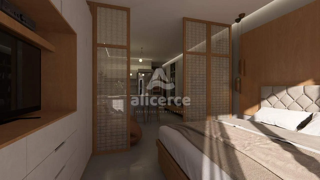 Imagem Studio Garden em construção, Canasvieiras (Florianópolis) com 1 vaga moto, entrada parcelada e financiamento