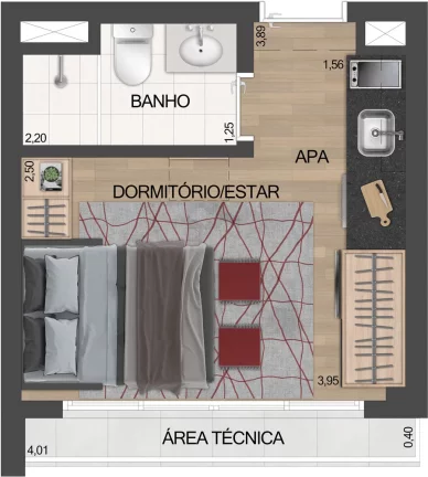 Imagem Apartamento à venda no bairro Vila Clementino - São Paulo/SP