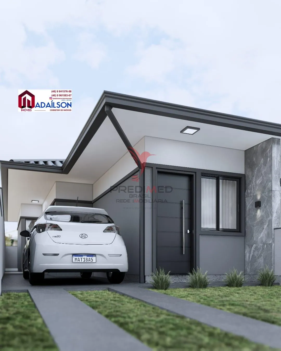 Imagem Casa com 2 Quartos um suíte 2 banheiros à Venda, por R$ 395.000