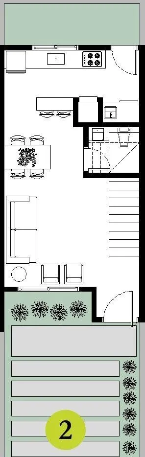 Imagem Duplex à venda em Torres, Morada Das Palmeiras, com 2 quartos, 84m2