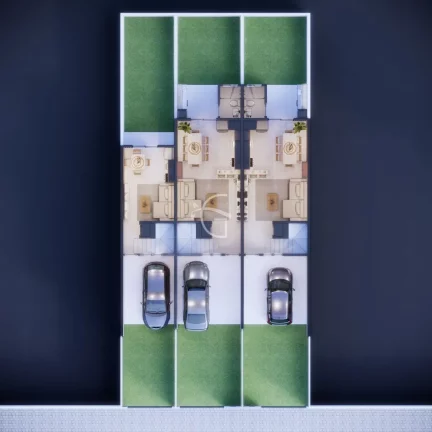Imagem Sobrados geminados em construção no Costa e Silva;