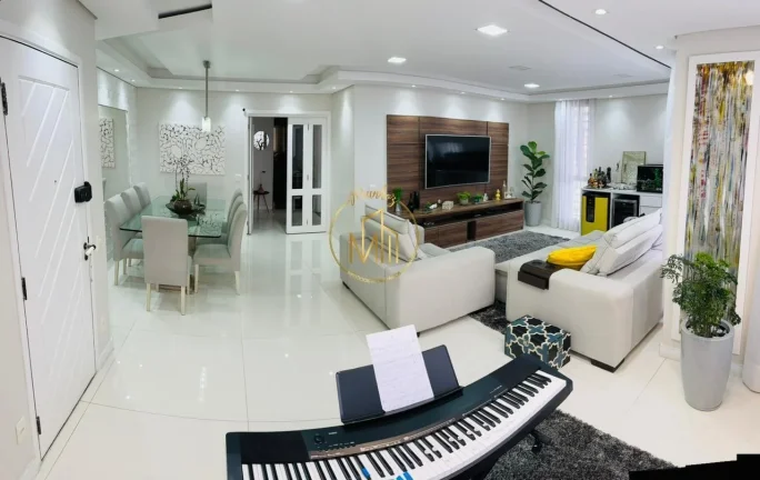 Apartamento para Venda em Santo André, Vila Assunção, 3 dormitórios, 2 suítes, 4 ban