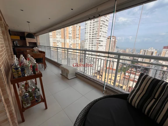 Foto do imóvel Apartamento à Venda com 3 suítes e 2 vagas no bairro do Gonzaga em Santos por R$ 1.908.000,00